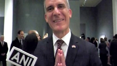 World News | We Have Been Working to Return Art That Needs to Be in India: US Envoy Garcetti on Repatriation of 105 Antiquities