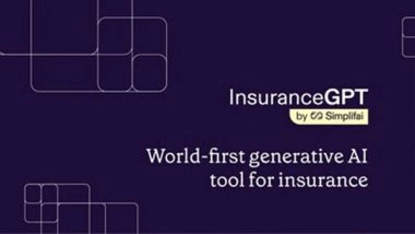 Business News | Simplifai Launches World-first Generative AI Tool for Insurance