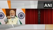PM Narendra Modi Inaugurates New Integrated Terminal Building of Veer Savarkar International Airport at Port Blair in Andaman and Nicobar Islands (Watch Video)