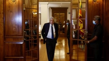 World News | Sri Lankan President Ranil Wickremesinghe to Visit India This Week