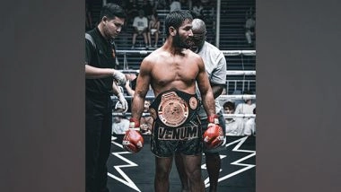 Sports News | Ashish Raman Sethi Becomes First Indian Muay Thai Star to ...