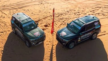 Business News | Mahindra Scorpio-N Becomes the Fastest Production Vehicle to Cross the Daunting Simpson Desert in Australia
