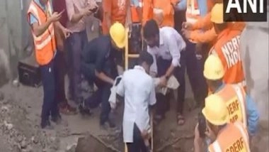 India News | Toddler Rescued from Borewell in MP’s Vidisha, Rushed to Hospital