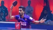 Sports News | Sathiyan, Manika Register Wins in Ultimate Table Tennis Season 4