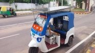 India News | Odisha Man Turns Electric Auto into Solar-powered Vehicle&nbsp;