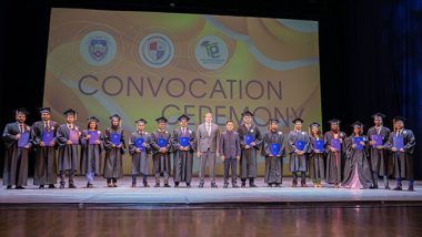 Business News | Mari State University Celebrates Convocation Ceremony, Honoring 400 Indian Graduates, Including Ukraine-Returned Students