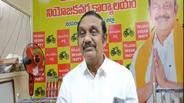 India News | YSRCP MLA Played Vital Role in Stone Pelting on TDP Members, Alleges Chadalavada Aravinda Babu