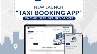 Business News | HireMeTaxi Unveils Innovative Taxi Booking Platform, Revolutionizing the Way Users Book Rides