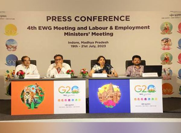 World News | G20 Employment Working Group and Labour Ministers' Meeting Begins in MP’s Indore