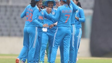 Sports News | Ban Vs Ind: Jemimah Rodrigues Shines with All-round Performance to Level ODI Series