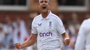 Sports News | England's Stuart Broad Completes 600 Wickets in Test Cricket
