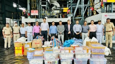 India News | Mumbai Customs Destroy 128.47 Kg Drugs Worth Rs 865 Crores