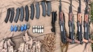 India News | J-K: Two Terrorists Gunned Down as Army Foils Infiltration Bid; Huge Catchment of Weapon Recovered
