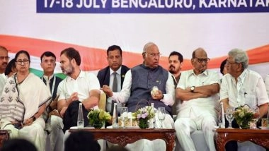 India News | First Meeting of I.N.D.I.A. Alliance to Be Held Tomorrow at LoP Kharge’s Office