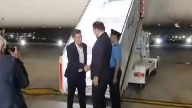 World News | German Vice Chancellor Arrives in New Delhi for Three-day Visit