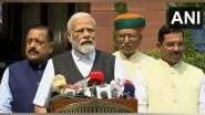 India News | PM Modi Urges MPs to Make Maximum Use of Monsoon Session of Parliament to Discuss Issues in Public Interest &nbsp;