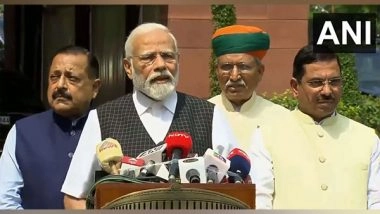India News | PM Modi Urges MPs to Make Maximum Use of Monsoon Session of Parliament to Discuss Issues in Public Interest  