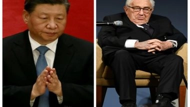 World News | China: Xi Meets Former US Secretary of State Henry Kissinger in Beijing