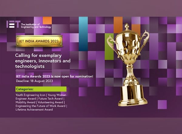 Business News | The IET India Awards 2023 Open for Nominations