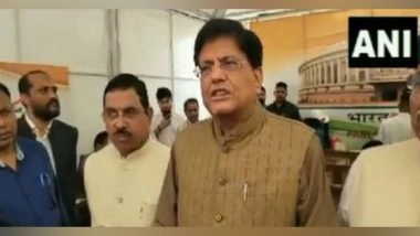 India News | Congress, Opposition Parties Made Up Their Mind to Not Let Parliament Function: Piyush Goyal