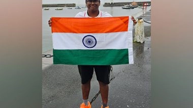 Sports News | Navi Mumbai Boy Anshuman Jhingran Becomes Youngest Person in World to Cross North Channel