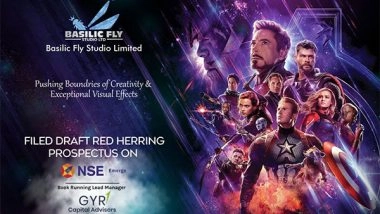 Business News | Basilic Fly Studio, Leading VFX Studio in India, Announces IPO Plans to Fuel Expansion and Technological Innovation