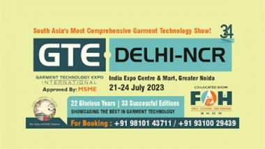 Business News | Garment Technology Expo 2023: Uniting Over 550 Classy Brands in Delhi/NCR's Fashion Hub