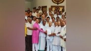 India News | Karnataka: BJP, JDS Submit Joint Memorandum to Governor Gehlot
