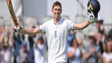 Sports News | Ashes 4th Test: Splendid Batting Display from Crawley, Root and Moeen Provide England 67 Run Lead over Australia (Day 2, Stumps) 