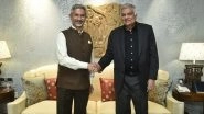 World News | EAM Jaishankar Calls on Sri Lankan President Wickremesinghe