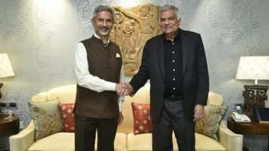 World News | EAM Jaishankar Calls on Sri Lankan President Wickremesinghe