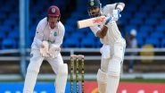 Sports News | Kohli Nears Century as Partnership with Jadeja Pushes India to 288/4 Against WI (Day 1, Stumps)