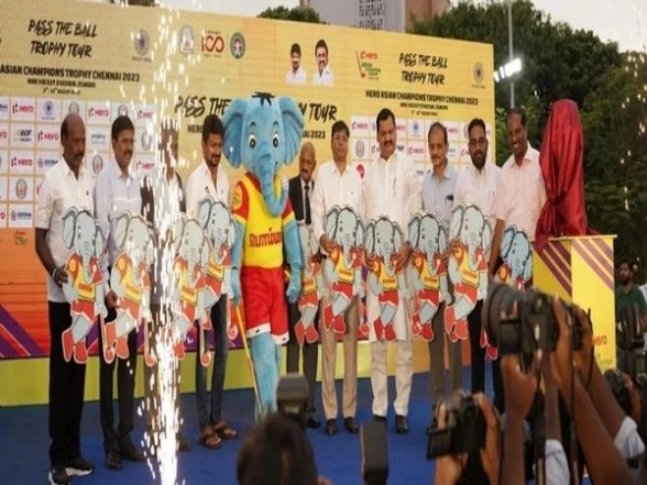  The Official Mascot For Asian Champions Trophy Hockey 2023 Named "Bomman" Was Unveiled in Chennai