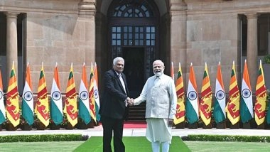 World News | PM Modi Holds Talks with Sri Lankan President Ranil Wickremesinghe