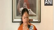 India News | &ldquo;What Will Become of State if 'rakshak' Becomes 'bhakshak'?": Vasundhara Raje Takes Aim at CM Gehlot-led Rajasthan Govt