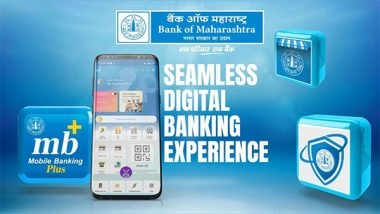 Business News | Bank of Maharashtra Launches Slew of Digital Products & Services