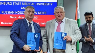 Business News | Rector of Orenburg State Medical University Embarks on Fruitful Visit to India, Strengthening Educational Collaborations