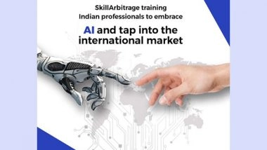 Business News | SkillArbitrage Training Indian Professionals to Embrace AI and Tap into the International Market