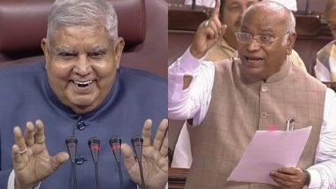 India News | “Kharge Ji Ka Humour Satate Huye Mausam Ko Bhi...”: RS Chairman's Birthday Greetings to Congress President
