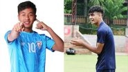 Sports News | ISL: East Bengal FC Rope in Promising India U-17 Players Vanlalpeka Guite, Gurnaj Singh Grewal