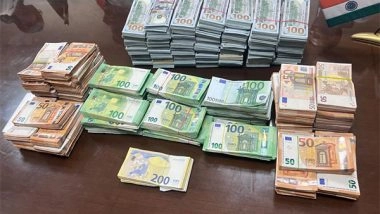 India News | 'Biggest Ever Seizure': Customs Recovers Foreign Currency Worth Rs 10 Cr at Delhi Airport
