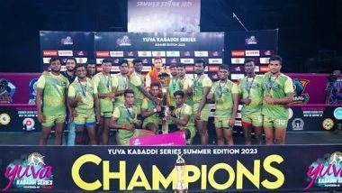 Business News | Yuva Kabaddi Series Summer Edition 2023: Palani Tuskers Triumph in Heart-stopping Final