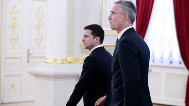 World News | Discussed “unblocking” of Black Sea Grain Corridor with NATO Secretary General, Says Zelenskyy