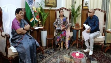 India News | Team of Indian Red Cross Society Calls on Manipur Governor; Informs Prevailing Condition of Relief Camps