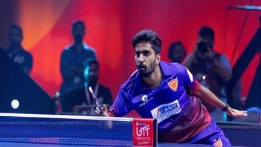 Sports News | U Mumba TT Face Dabang Delhi TTC as Knockout Race Intensifies in Ultimate Table Tennis Season 4