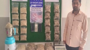 India News | Telangana: Police Bust Interstate Drug Syndicate in Hyderabad