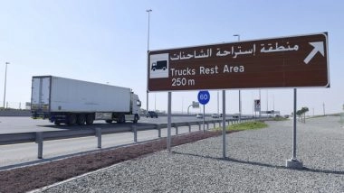 World News | RTA Constructs 19 Truck Rest Stops, Lay-bys