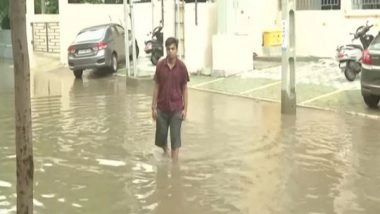 India News | Heavy Rains Lash Parts of Gujarat, Water Level Rises in Dwarka Dam
