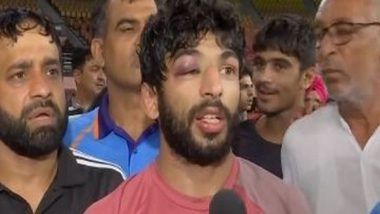 Sports News | Whoever is Best Will Go and Win a Medal: Wrestler Vishal Challenges Bajrang for Trial&nbsp;&nbsp;