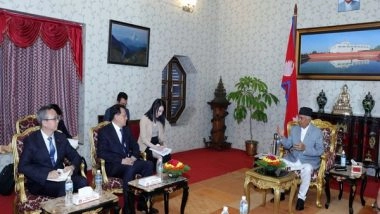 World News | Chinese Politburo Member Calls on Nepal President Paudel
